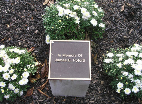 James Potorti Memorial Plaque